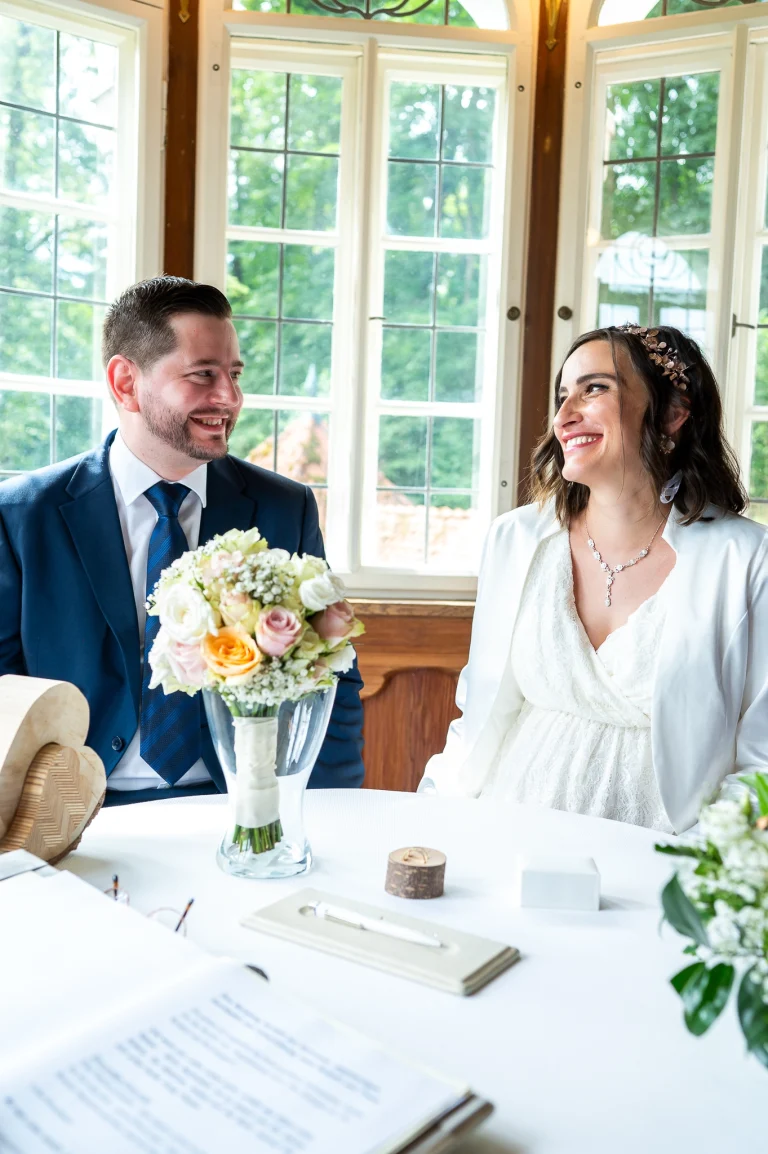 Hochzeitsfotograf Augsburg – standesamtliche Trauung Villa Lindenhof