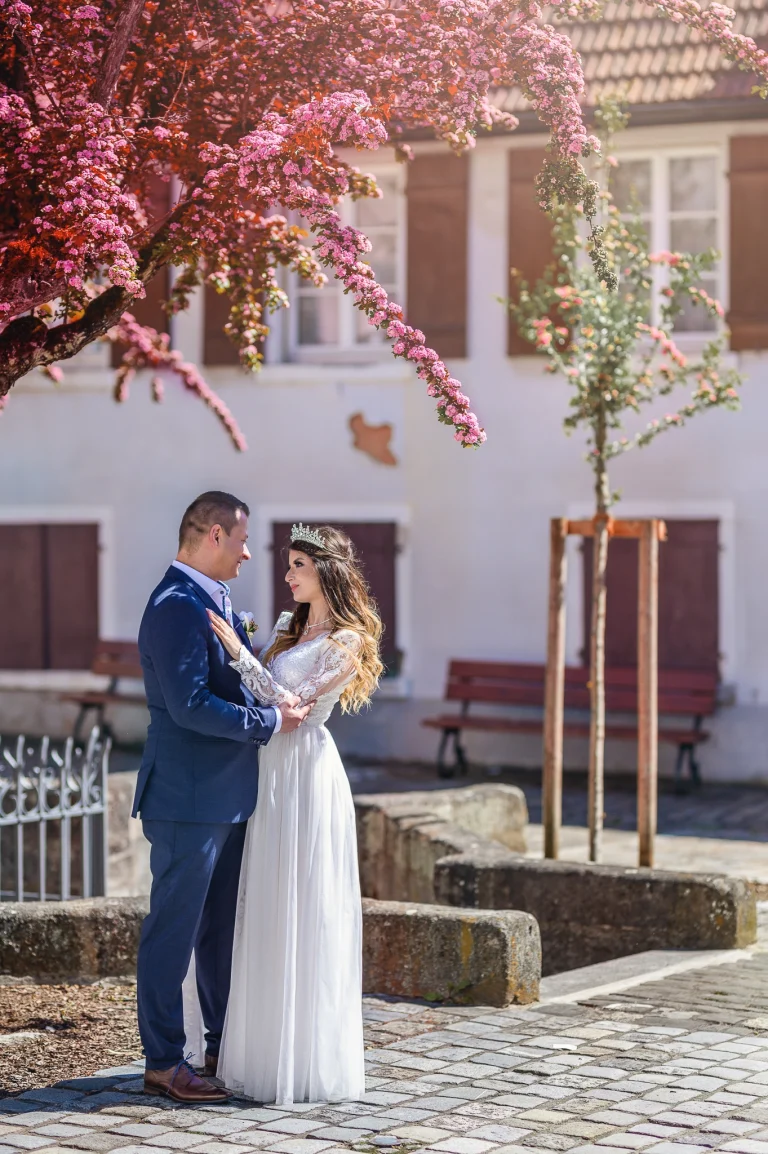 Hochzeitsfotograf Augsburg – After-Wedding-Shooting im Frühling