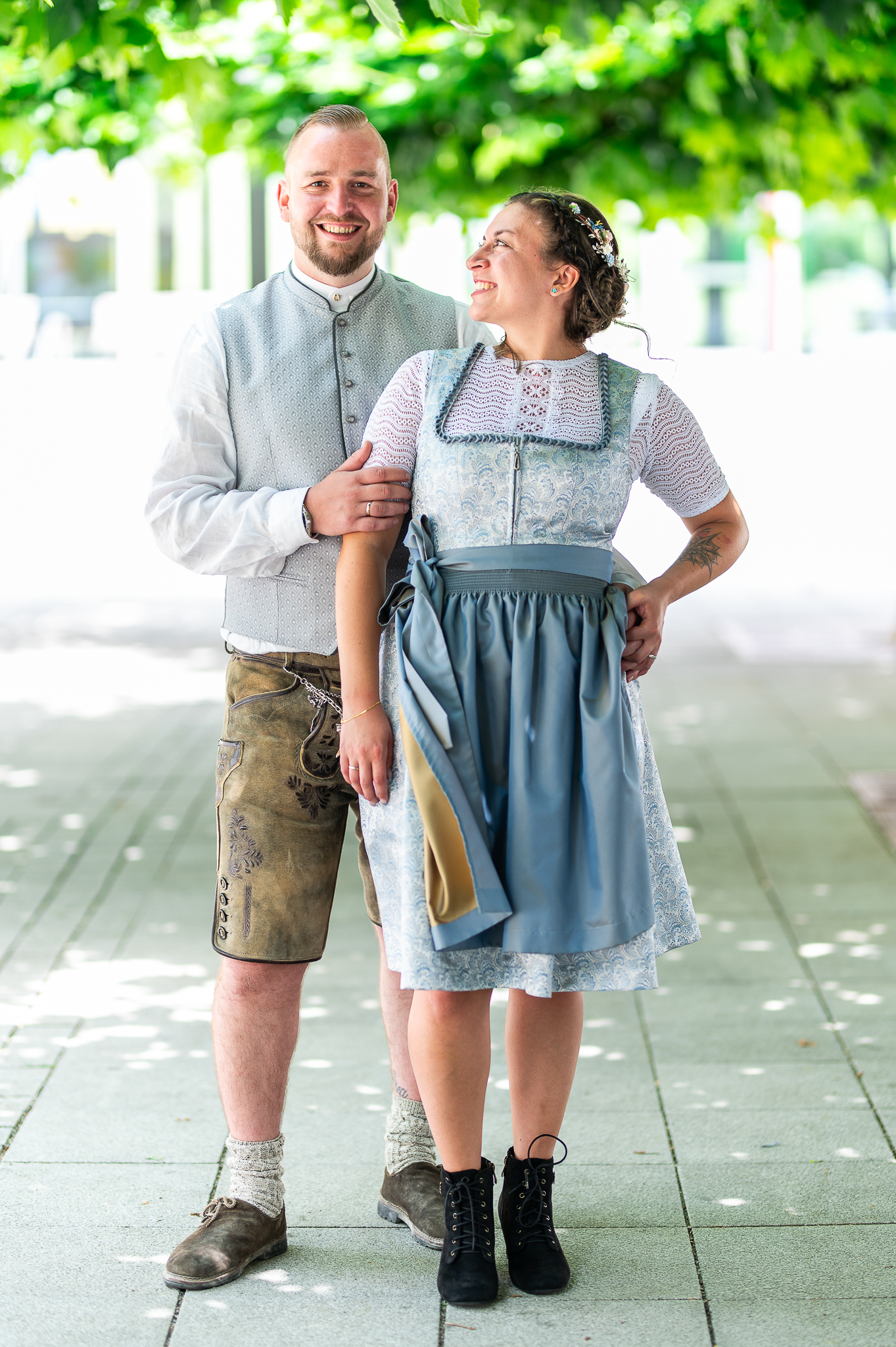 Hochzeitsfotograf Augsburg — Brautpaar Hochzeitsreportage